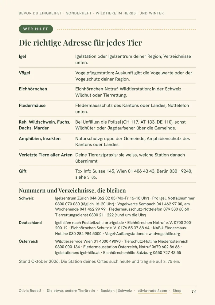 Wer hilft, geprüft